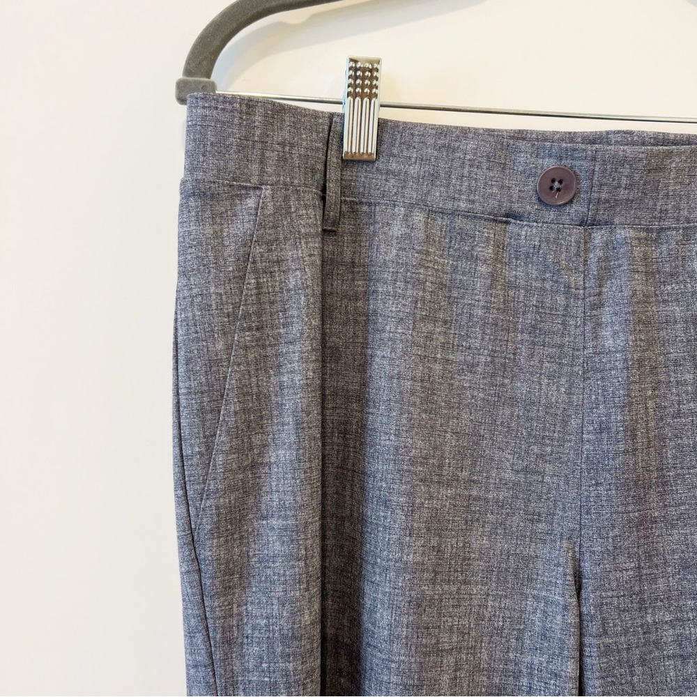 Betabrand Bootcut Classic Dress Pant Gray Wrinkle-Resistant Ponte Yoga Large LP - Picture 5 of 7